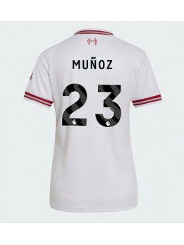 Ženski Nogometna dresi replika Liverpool Victor Munoz #23 Gostujoči 2026-27 Kratek rokav Ženski Nogometna dresi replika Liverpool Victor Munoz #23 Gostujoči 2026-27 Kratek rokav